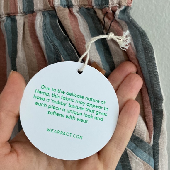 💔❤️‍🩹Sold ❤️‍🩹🙀NWT hemp & cotton summer shorts - Picture 3 of 7